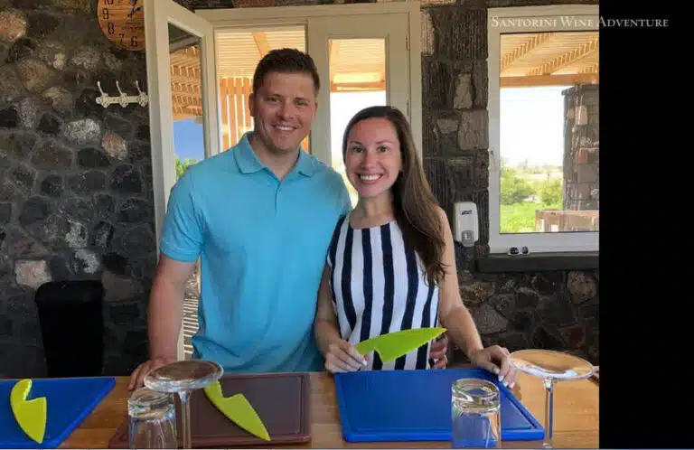 Private Santorini Cooking Class Tour with Wine Tasting