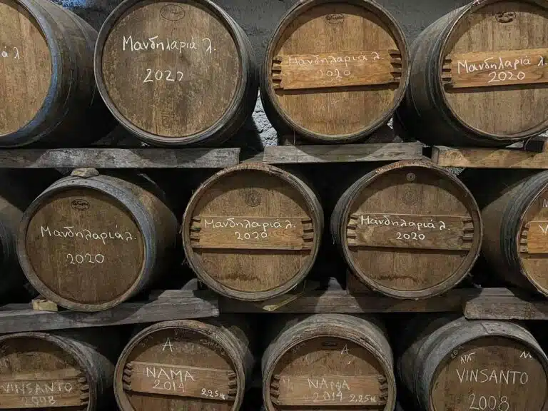 Morning Tour: Santorini Wine Adventure with 12 Tastings and Tapas