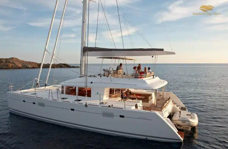 Luxury Santorini Sunset Cruise to Ammoudi Pier