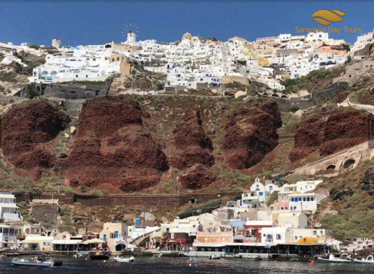 Santorini and Thirasia Full-Day Private Cruise With Luxury 40ft Speed Boat