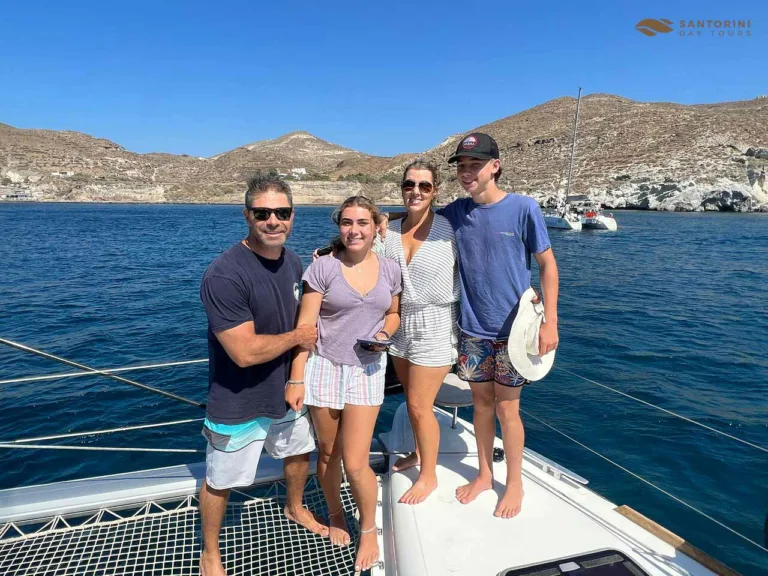 Santorini Private Boat Tour with Luxury Catamaran