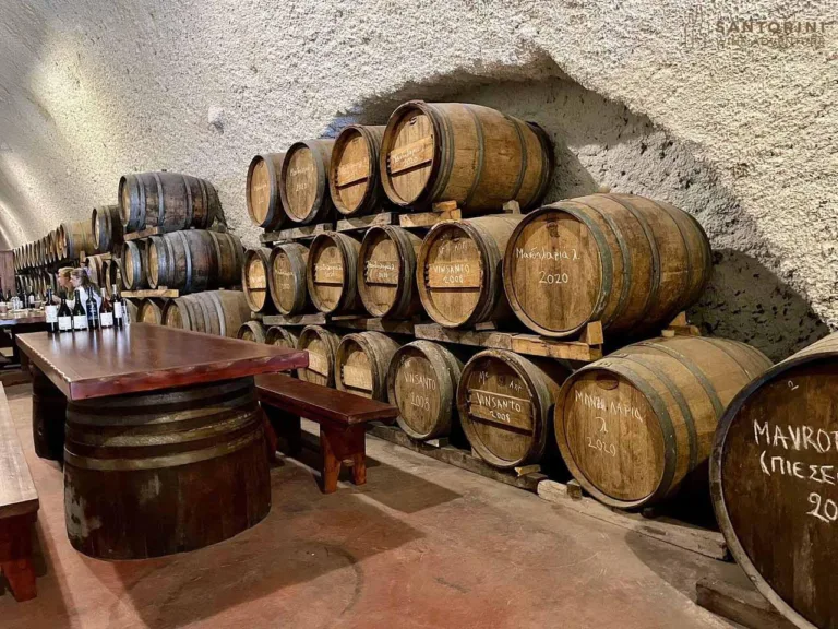 Private Tour: Great Wines and Santorini Famous Towns