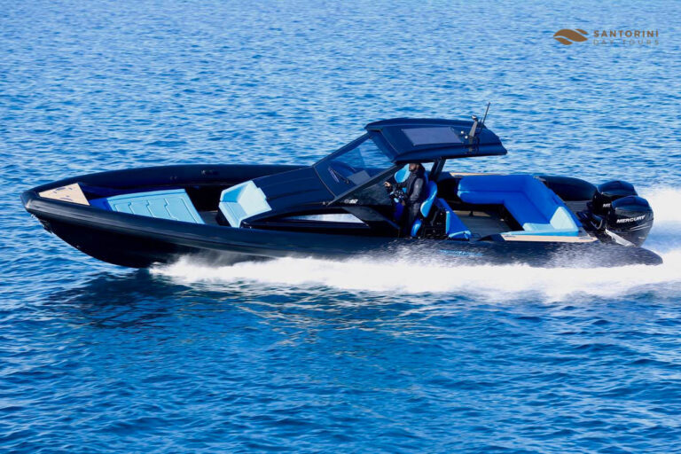 Paros and Antiparos Private Cruise with Luxury 40ft Speed Boat