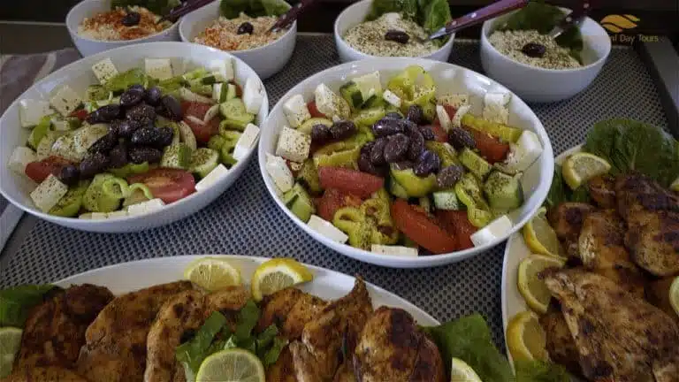 Santorini Catamaran Tour with Greek Meal - Morning Cruise