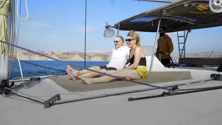 Santorini Private Boat Tour with Luxury Catamaran