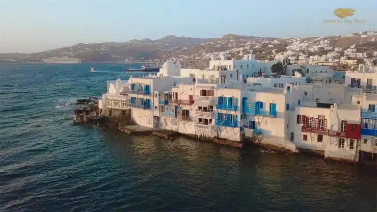 Crete to Mykonos Helicopter Flight