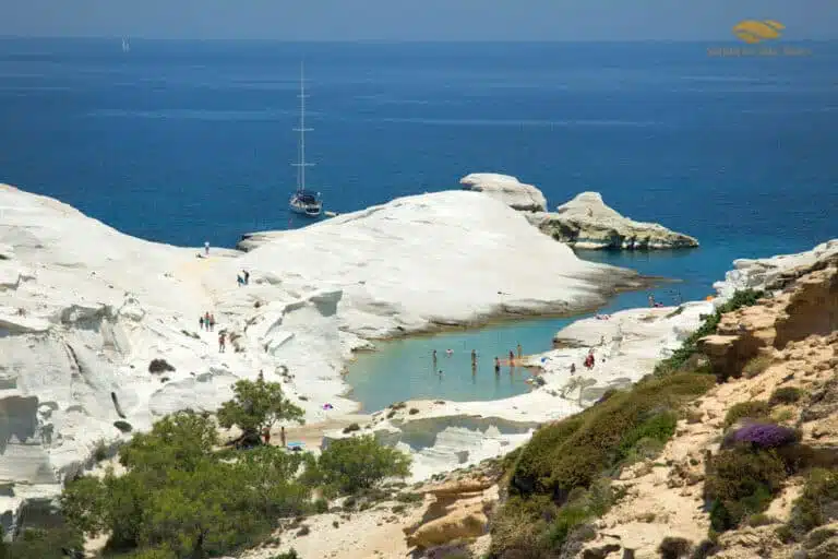 Folegandros to Milos Helicopter Flight