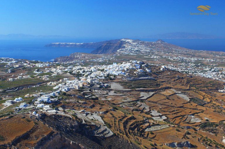 Folegandros to Santorini Helicopter Flight