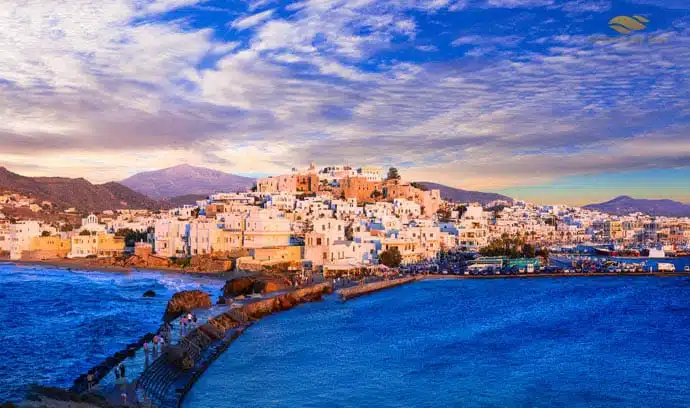 Athens to Naxos Helicopter Flight