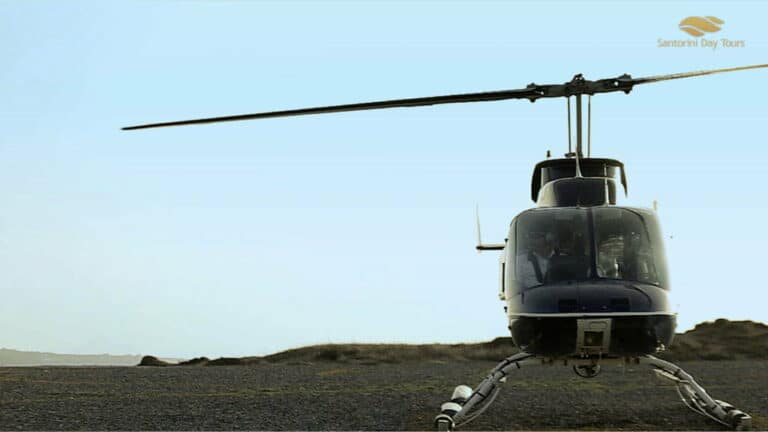 Paros to Milos Helicopter Flight