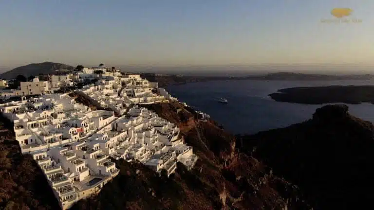 Paros to Santorini Helicopter Flight