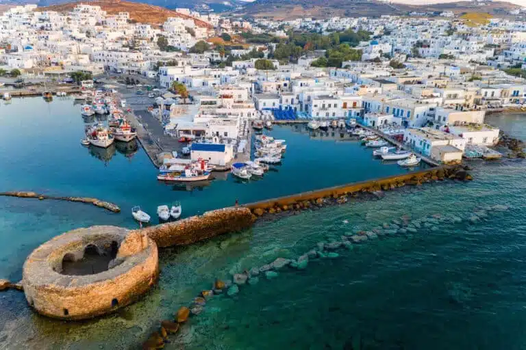 Folegandros to Paros Helicopter Flight