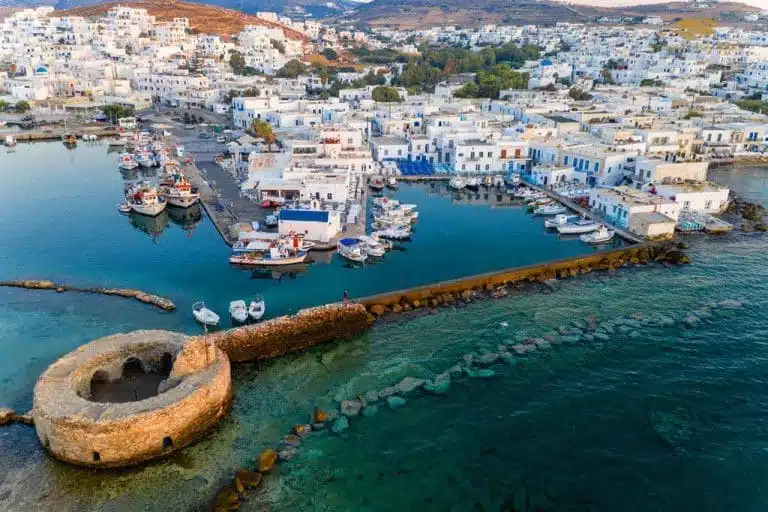 Paros to Santorini Helicopter Flight