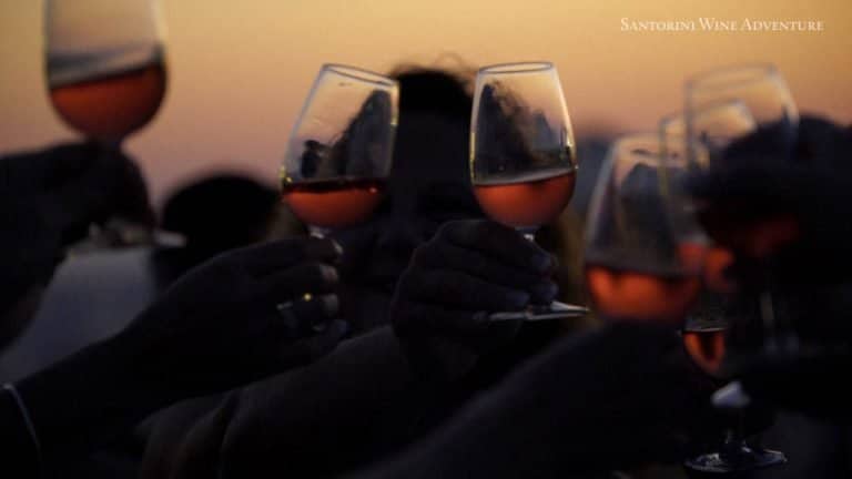 Private Tour: 5-Hour Private Santorini Wine Tour with Dinner