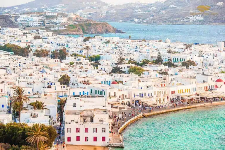 Hydra to Mykonos Helicopter Flight