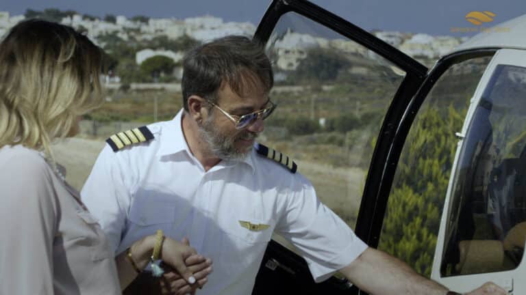 Hydra to Athens Helicopter Flight