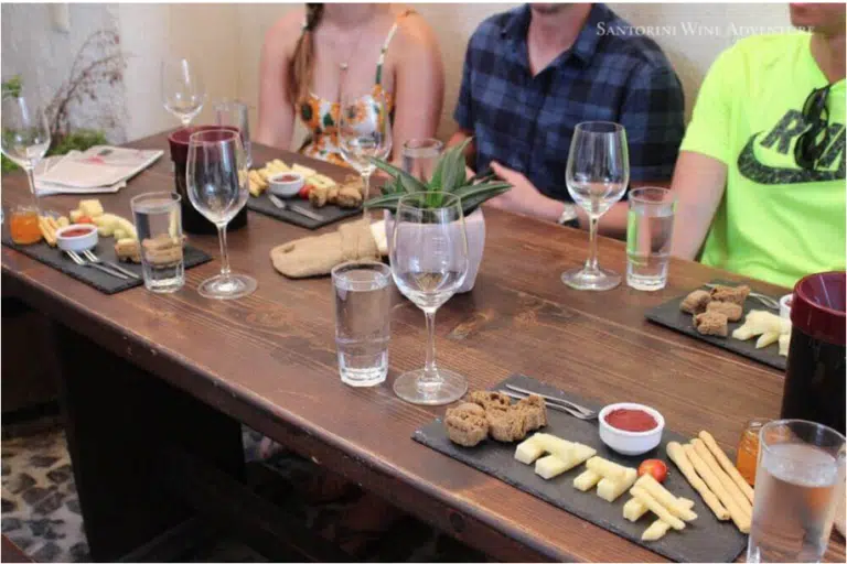 Morning Tour: Santorini Wine Adventure with 12 Tastings and Tapas