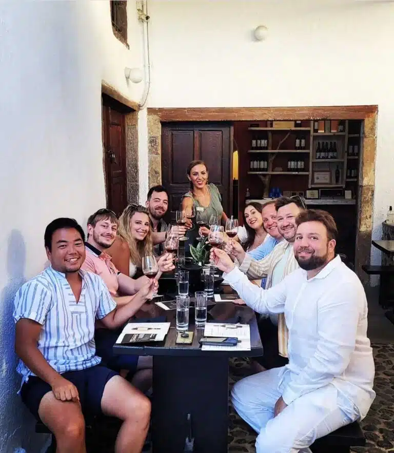 Private Morning Tour: Santorini Private Wine Tour with Lunch
