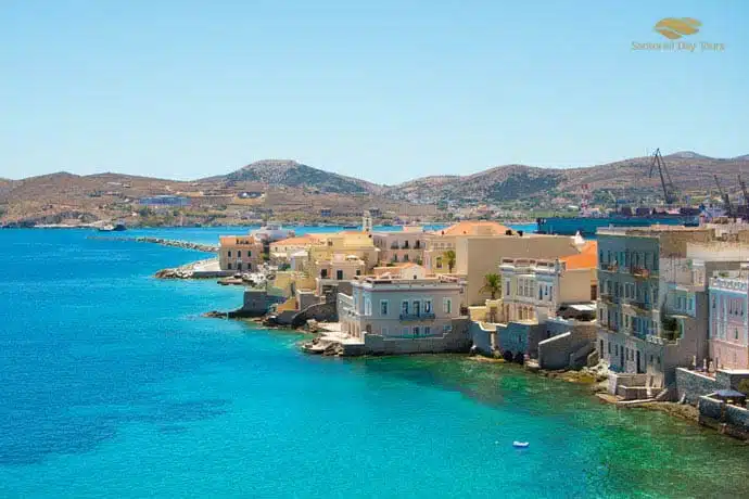 Athens to Syros Helicopter Flight