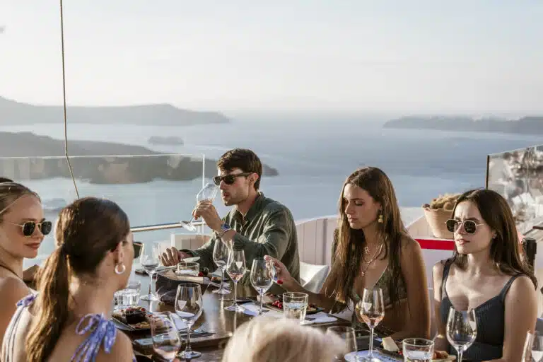 Private Santorini Wine Tour with Dinner