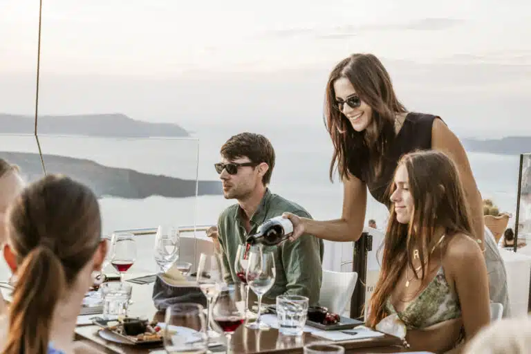 Private Santorini Wine Tour with Dinner