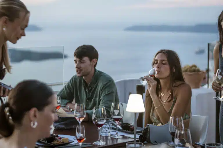 Private Santorini Wine Tour with Dinner