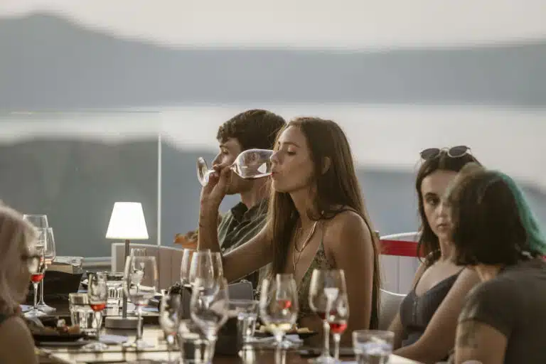 Private Santorini Wine Tour with Dinner