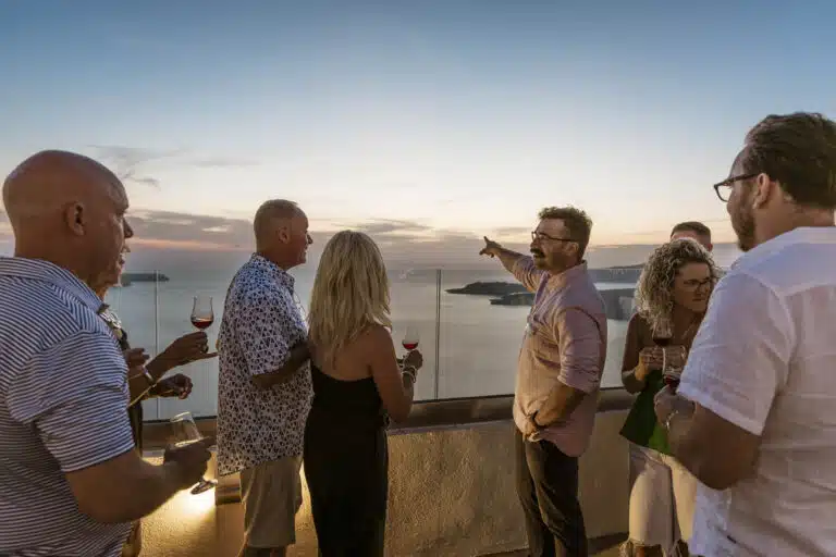Private Santorini Wine Tour with Dinner