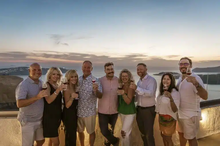 Private Santorini Wine Tour with Dinner