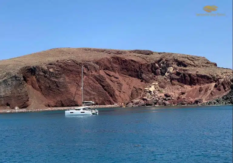 Santorini Private Boat Tour with Luxury Catamaran
