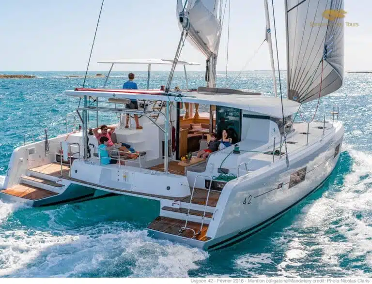 Santorini Private Boat Tour with Luxury Catamaran